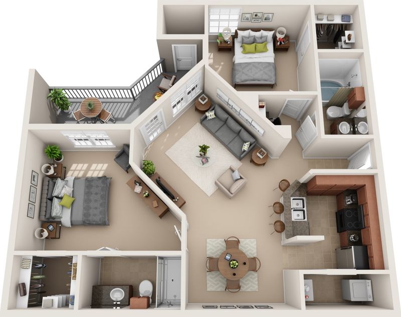 Piedmont floor plan